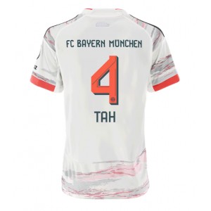 Fotbalové Dres Bayern Munich Jonathan Tah #4 Dámské Venkovní Oblečení 2025-26 Krátký Rukáv